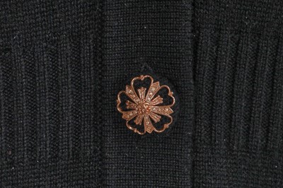 Lot 29 - A Chanel black cashmere cardigan, Autumn-Winter 2007