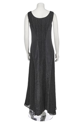 Lot 11 - A Chanel black beaded dress, Cruise 2000