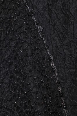 Lot 11 - A Chanel black beaded dress, Cruise 2000