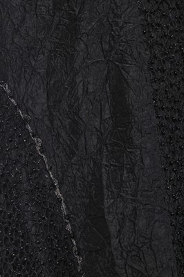 Lot 11 - A Chanel black beaded dress, Cruise 2000