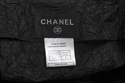 Lot 11 - A Chanel black beaded dress, Cruise 2000