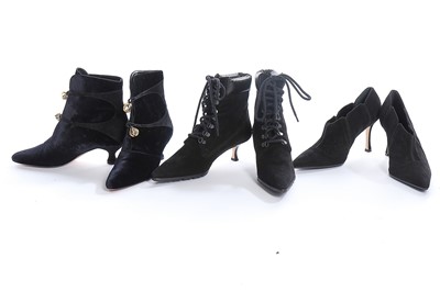 Lot 57 - Designer footwear, 11 pairs including two...