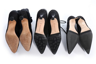 Lot 57 - Designer footwear, 11 pairs including two...