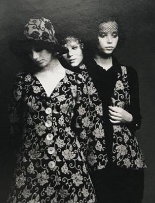 Lot 14 - A Biba black and yellow brocaded jacket, 1969