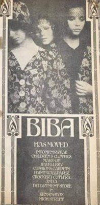 Lot 14 - A Biba black and yellow brocaded jacket, 1969