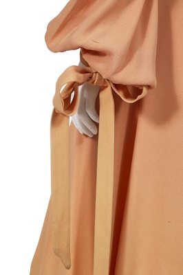Lot 46 - A Biba camel moss crêpe dress, circa 1970