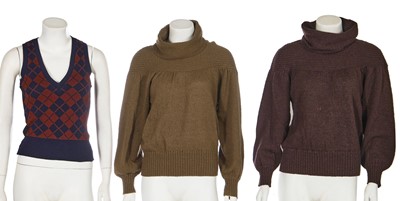 Lot 47 - A group of Biba knitted garments, late 1960s-early 1970s