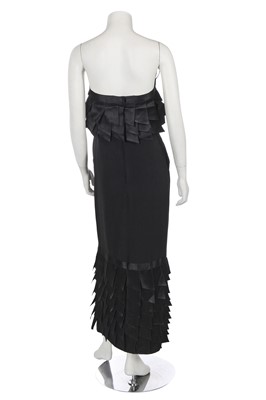 Lot 10 - A Chanel ribbon dress, Autumn-Winter 1986-87