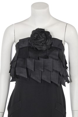 Lot 10 - A Chanel ribbon dress, Autumn-Winter 1986-87