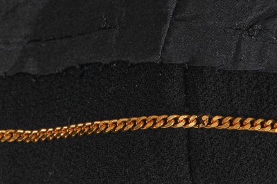 Lot 19 - A Chanel black wool crêpe jacket, probably Autumn-Winter 1992-93