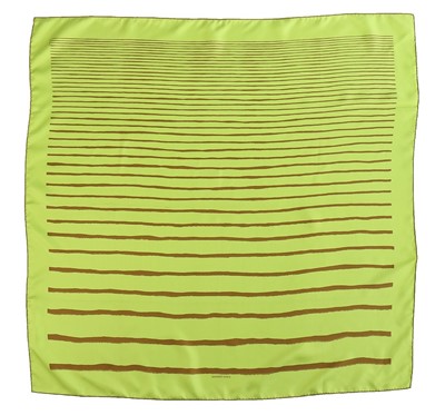 Lot 61 - Five Hermès silk scarves, comprising...