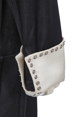 Lot 35 - A Chanel black and white silk dress, Autumn-Winter 2003-04
