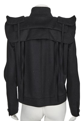 Lot 1 - A Chanel black wool jacket, 'Paris-Dallas' collection, Métiers d'Art, Pre-Fall 2014