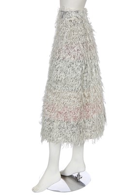 Lot 9 - A Chanel tufted wool skirt, 'Paris-Dallas' collection, Métiers d'Art, Pre-Fall 2014