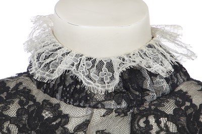 Lot 11 - A Chanel black and white lace blouse, 'Paris-Salzburg' collection, Métiers d'Art, Pre-Fall 2015