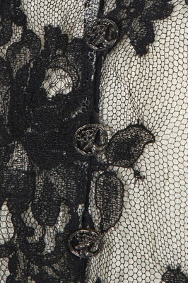 Lot 11 - A Chanel black and white lace blouse, 'Paris-Salzburg' collection, Métiers d'Art, Pre-Fall 2015