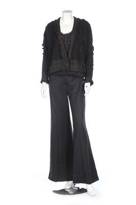 Lot 65 - A group of black Chanel separates, 2000s,...