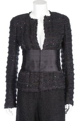 Lot 65 - A group of black Chanel separates, 2000s,...