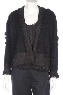 Lot 65 - A group of black Chanel separates, 2000s,...