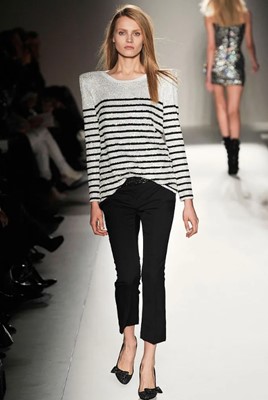 Lot 55 - A Balmain by Christophe Decarnin beaded and sequinned top, Autumn-Winter 2009-10