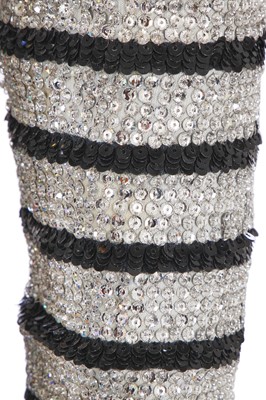 Lot 55 - A Balmain by Christophe Decarnin beaded and sequinned top, Autumn-Winter 2009-10