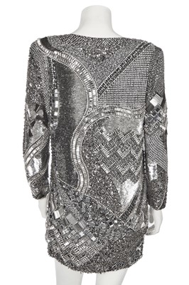 Lot 40 - A Balmain by Christophe Decarnin embellished tunic/mini dress, circa 2010