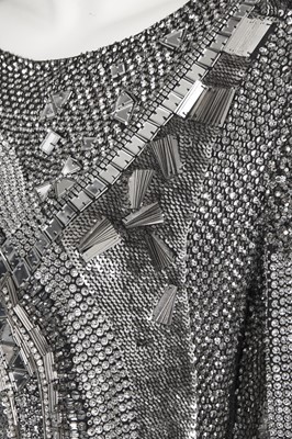 Lot 40 - A Balmain by Christophe Decarnin embellished tunic/mini dress, circa 2010