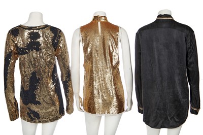 Lot 35 - Three Balmain embellished tops, circa 2010