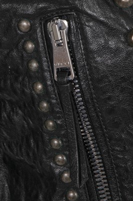 Lot 54 - A Gucci by Alessandro Michele embellished leather biker jacket, Spring-Summer 2018