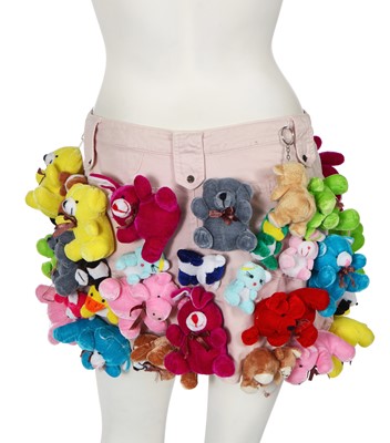 Lot 64 - A Dolce & Gabbana plush-toy mini skirt, Spring-Summer 2003