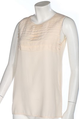 Lot 7 - Three Chanel cream silk bodices, 1990s,...