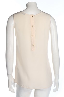Lot 7 - Three Chanel cream silk bodices, 1990s,...