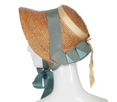 Lot 505 - A group of bonnets/headwear, 1790s-1850s