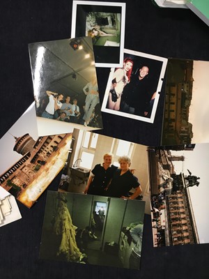 Lot 125 - An important collection of Alexander McQueen original sketches, and Givenchy haute couture studio book, 1990s-2001