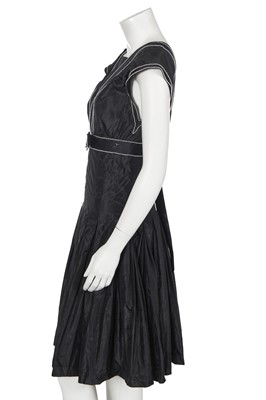 Lot 3 - A Chanel black silk taffeta dress, Autumn-Winter 2005-06