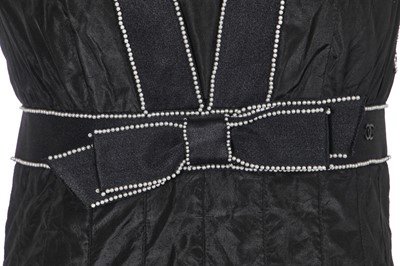 Lot 3 - A Chanel black silk taffeta dress, Autumn-Winter 2005-06