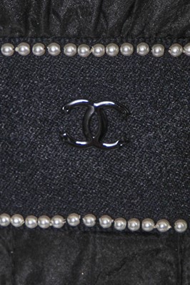 Lot 3 - A Chanel black silk taffeta dress, Autumn-Winter 2005-06