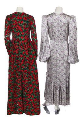 Lot 51 - Four designer floral dresses, modern