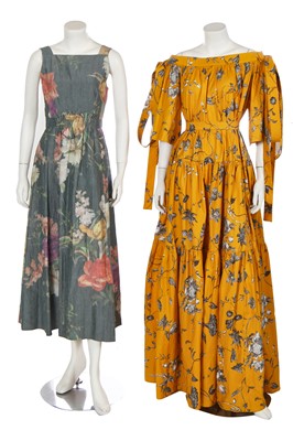 Lot 51 - Four designer floral dresses, modern