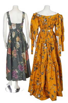 Lot 51 - Four designer floral dresses, modern