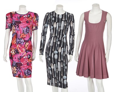 Lot 52 - Five designer dresses, modern