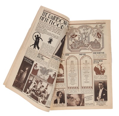 Lot 160 - A group of Biba decorations, accessories and ephemera, circa 1974
