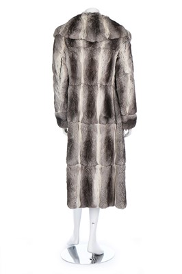Lot 74 - A chinchilla coat, modern, un-labelled,...