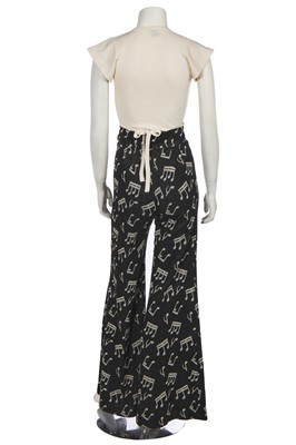 Lot 76 - A Biba jersey ensemble, early 1970s