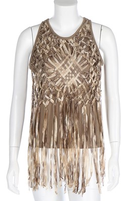 Lot 78 - A John Galliano for Christian Dior slashed...