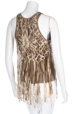 Lot 78 - A John Galliano for Christian Dior slashed...