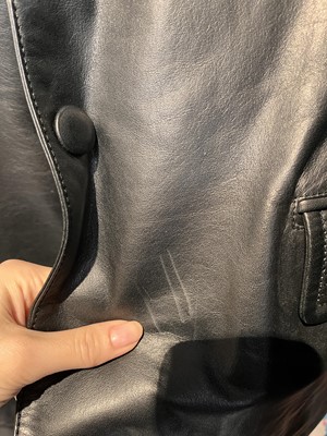 Lot 33 - A Jean Paul Gaultier men's leather coat and two jackets, circa 2000