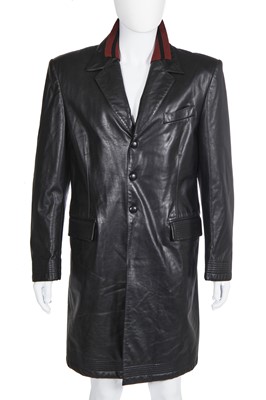 Lot 33 - A Jean Paul Gaultier men's leather coat and two jackets, circa 2000