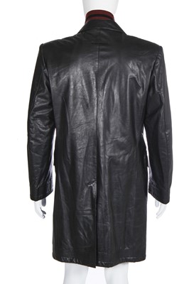 Lot 33 - A Jean Paul Gaultier men's leather coat and two jackets, circa 2000