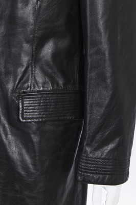 Lot 33 - A Jean Paul Gaultier men's leather coat and two jackets, circa 2000